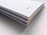 PaperJoy Letterpress A5 Monthly Diary (48 pages - Purple)