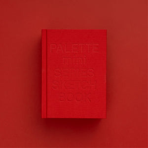 viction:ary PALETTE mini Series Sketchbook - RED