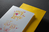 Letterpress Card (Love)